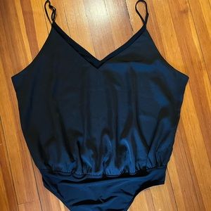 Express black tank top bodysuit!